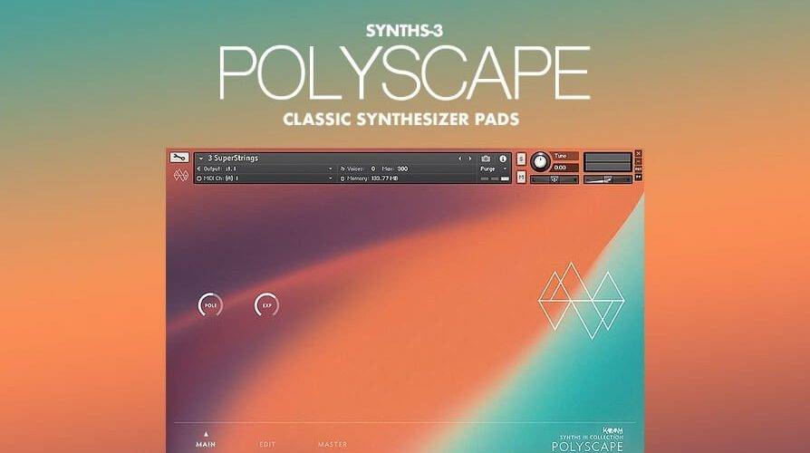 免费：Karanyi Sounds的Polyscape模拟纹理设计师-