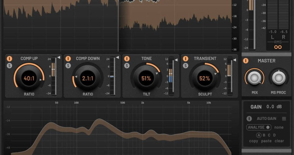 ADPTR Audio的Sculpt dynamics插件售价29.95美元-