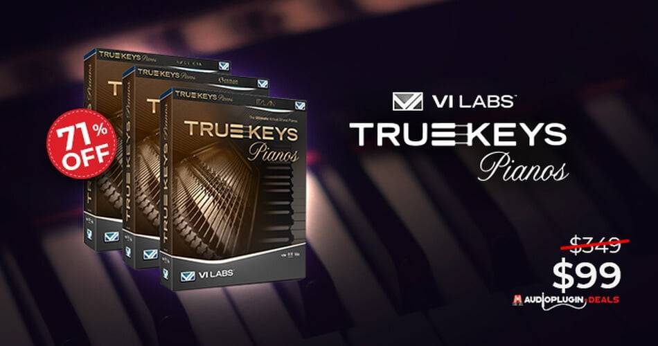 图片[1]-True Keys Bundle：VI Labs的3种钢琴乐器以71%的折扣出售-