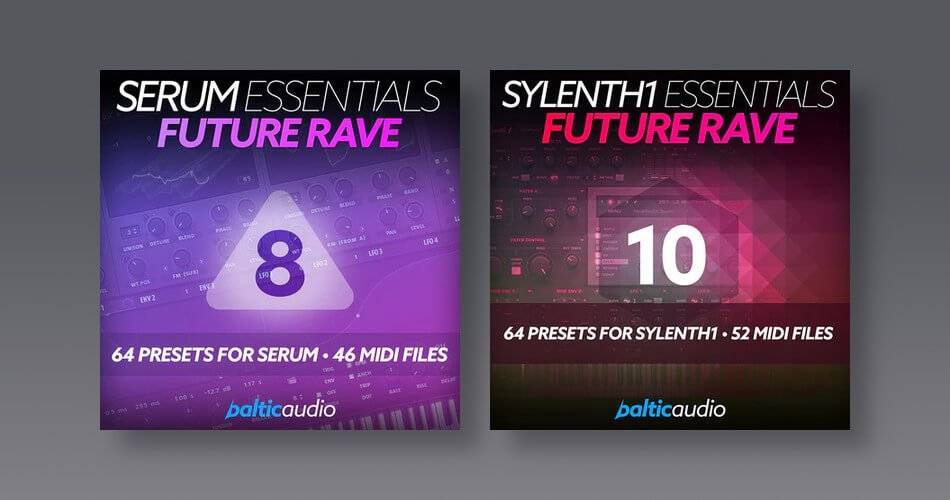 Baltic Audio推出Serum & Sylenth1的未来狂欢声音包-