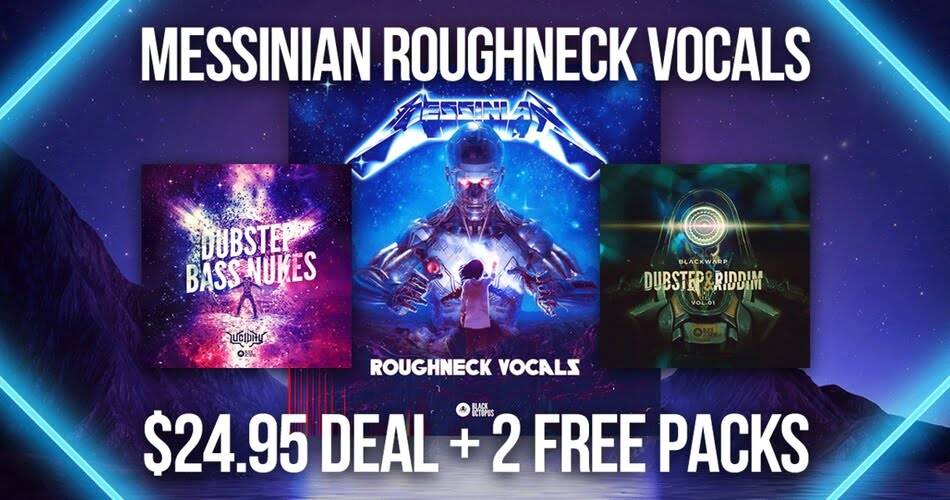 在黑章鱼+ 2个奖金包的Messinian Roughneck Vocals上节省78%-