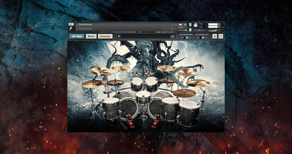 Kontakt Player的Bogren Krimh Drums售价99美元-