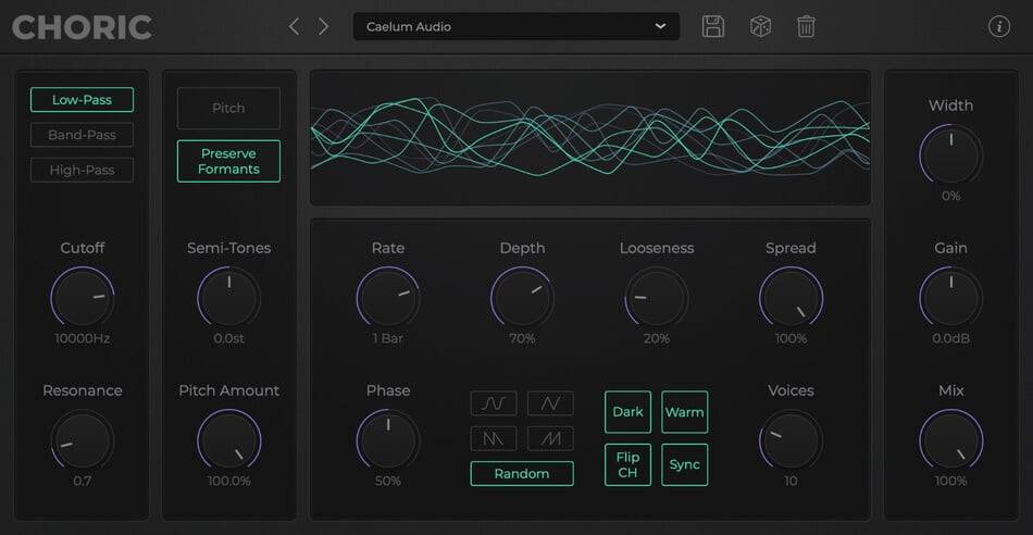 图片[1]-Caelum Audio推出适用于桌面和iOS的Choric chorus插件-
