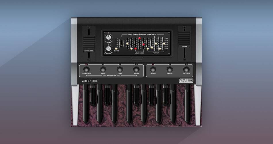 图片[1]-Cherry Audio的Lowdown Bass Synthesizer售价19美元！-