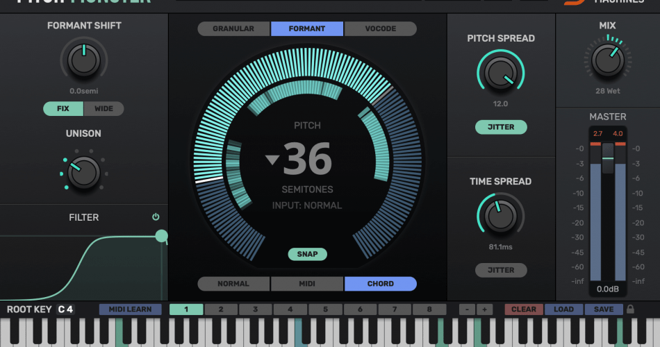 Pitch Monster极端音高移位插件以25%的折扣出售-