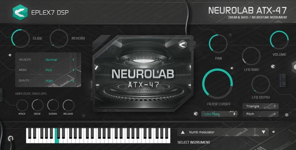 图片[1]-Eplex7发布了用于Drum & Bass / Neurofunk的Neurolab ATX-47虚拟乐器-