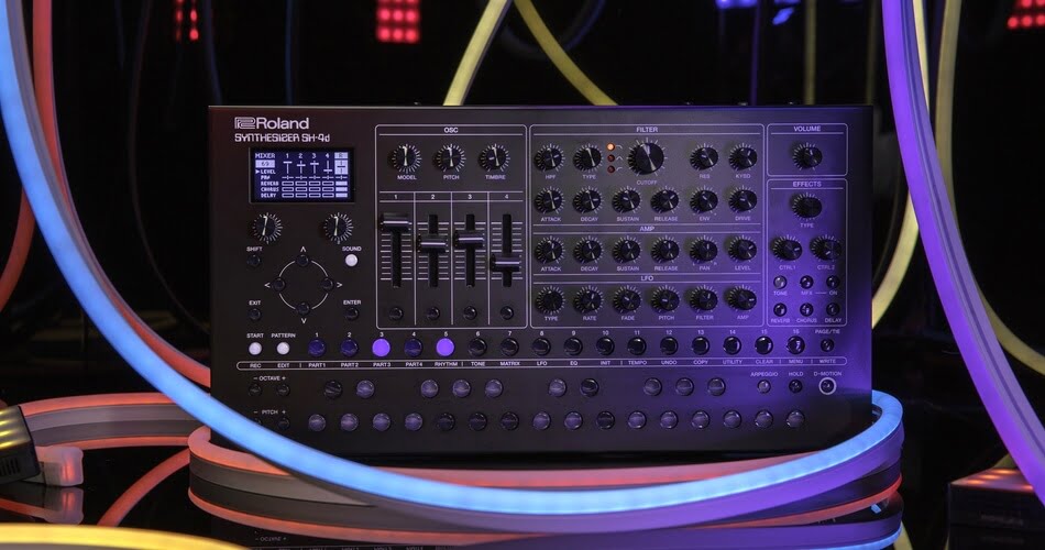 Roland推出SH-4d合成器-