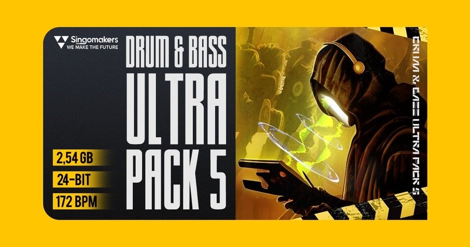 图片[1]-Singomakers推出Drum & Bass Ultra Pack 5-
