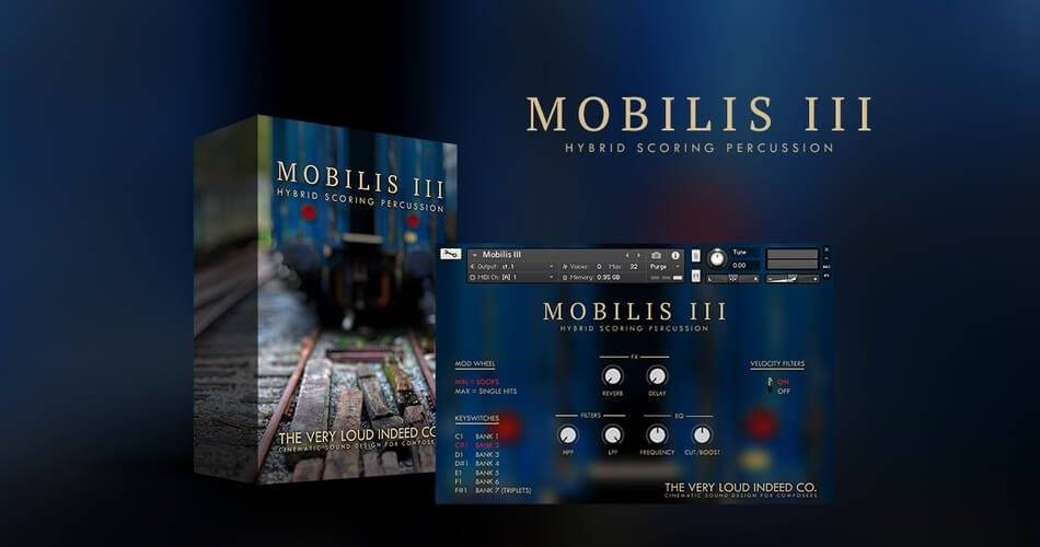 图片[1]-Mobilis III：The Very Loud Indeed Co.为Kontakt制作的混合评分打击乐。-