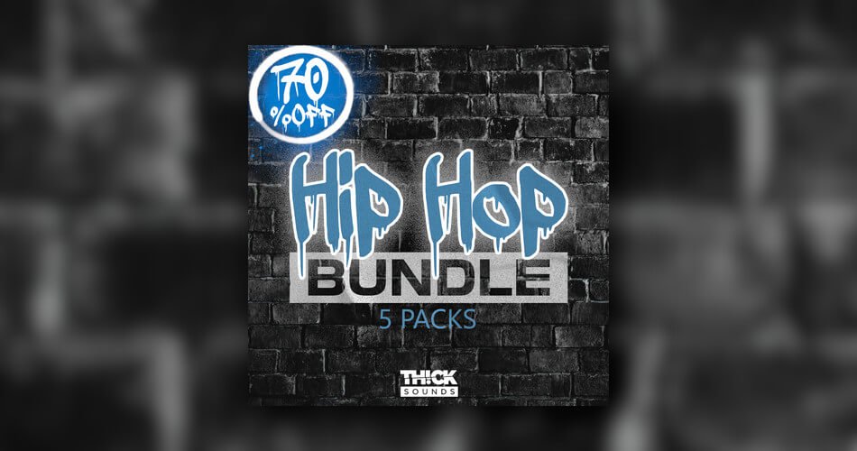 通过Thick Sounds在Hip Hop Bundle上节省70%-