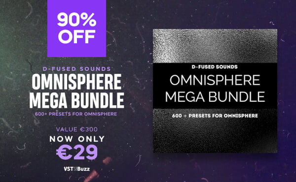 通过D-Fused Sounds在Omnisphere Mega Bundle上节省90%-