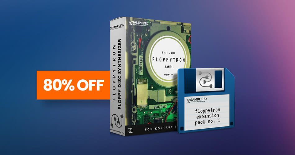 图片[1]-Floppytron for Kontakt + Expansion by Sampleso以80%的折扣出售-