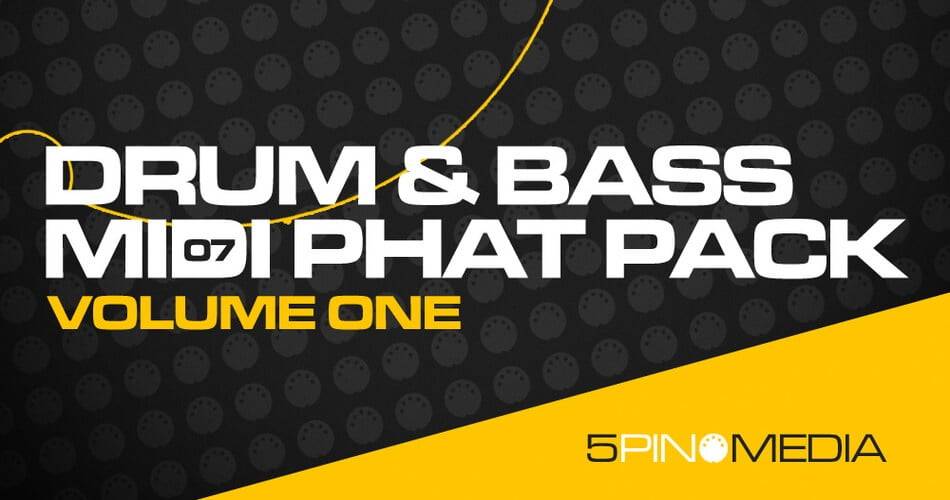 图片[1]-5Pin Media推出Drum & Bass Plus MIDI Phat Pack-