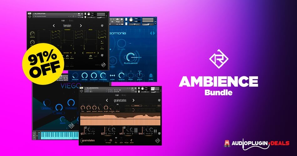 通过Rigid Audio在Ambience Bundle上节省91%-