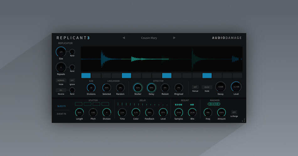 图片[1]-Audio Damage 发布 Replicant 3 audio mangler 插件-