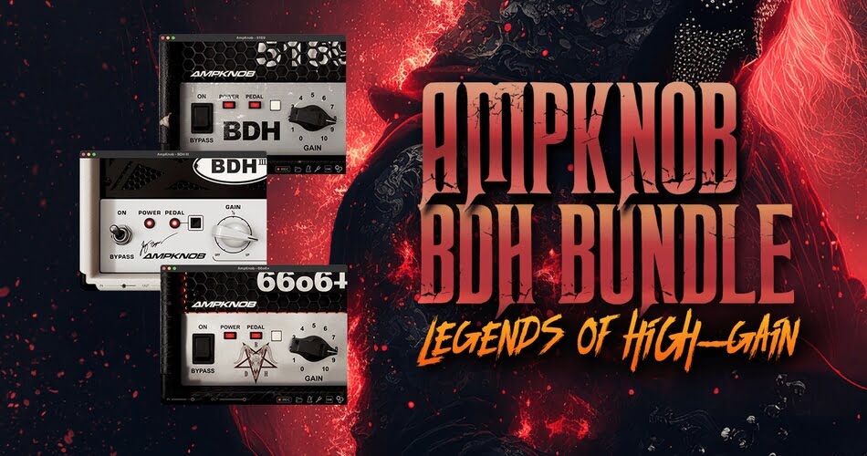 Bogren Digital推出AmpKnob BDH吉他放大器插件-