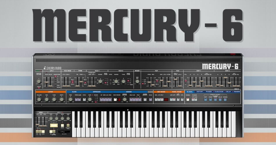 图片[1]-Mercury-6：Cherry Audio的Jupiter-6合成器的娱乐-
