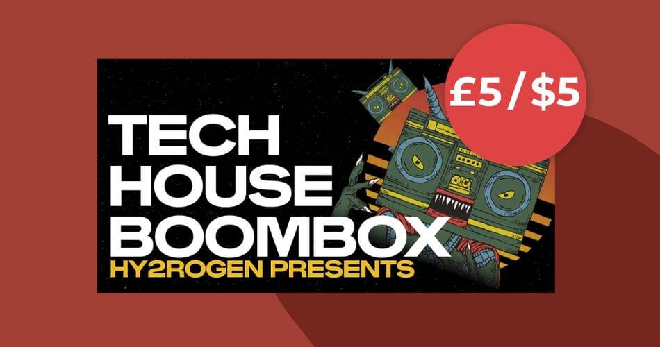 Hy2rogen声音包节省50%，Tech House Boombox售价5美元-