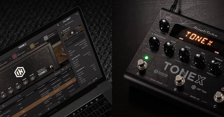 IK Multimedia为AmpliTube TONEX添加了50个新的高级色调模型-