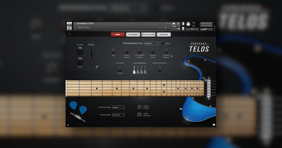 图片[1]-Impact Soundworks推出Shreddage 3 Telos Telecaster吉他乐器-