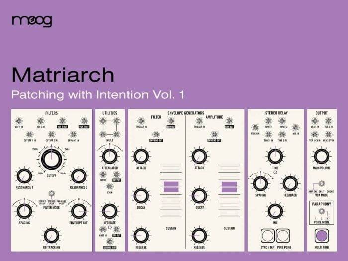 图片[2]-Moog发布了Matriarch固件更新、新补丁指南等-