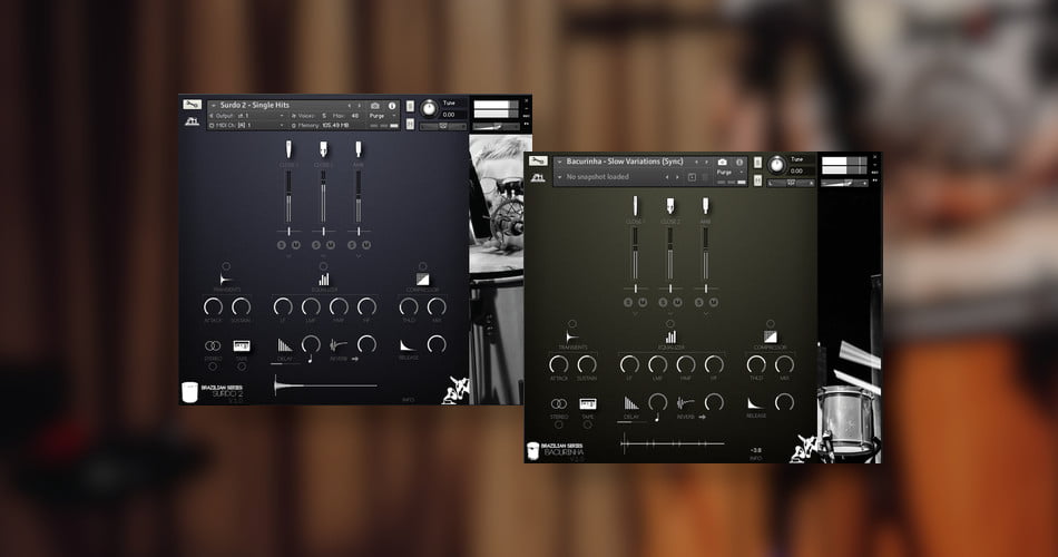 Muletone Audio发布巴西系列：Surdo 2 & Bacurinha for Kontakt-