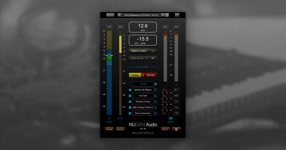 在NUGEN Audio的MasterCheck插件上节省50%-