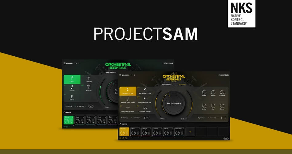 在Native Instruments上购买ProjectSAM的管弦乐必需品可节省40%-