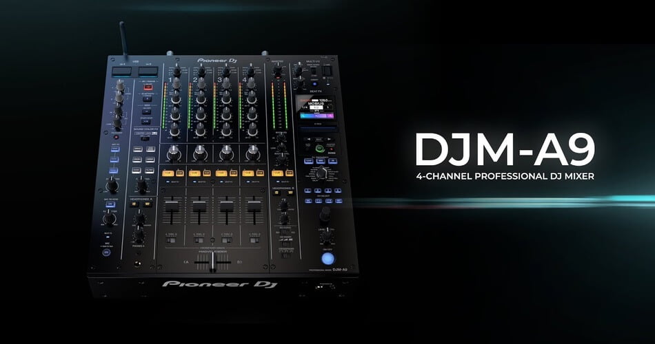 先锋DJ推出DJM-A9下一代DJ混音器-