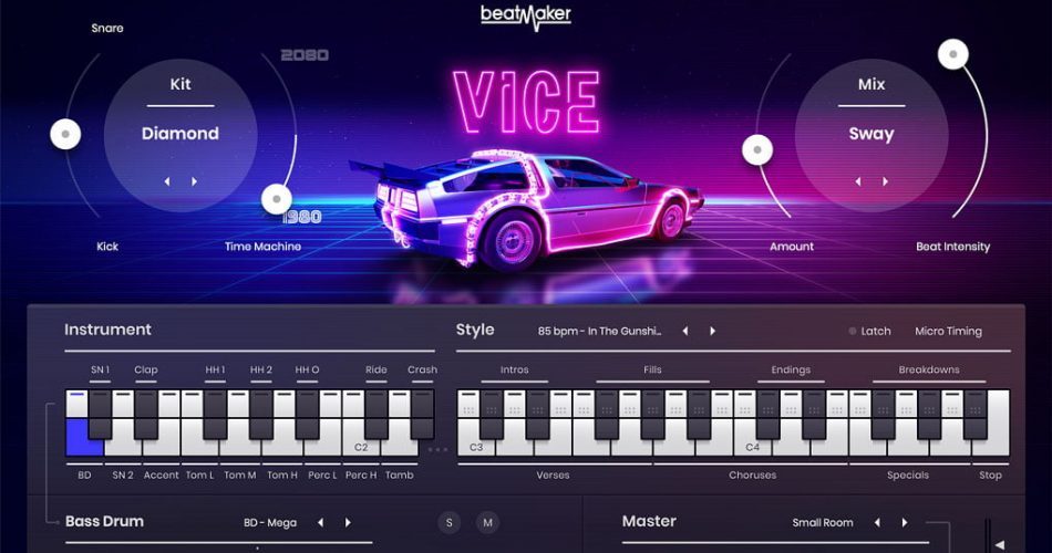 图片[1]-UJAM Beatmaker Vice 80s，Retro和Synthwave乐器售价19美元！-