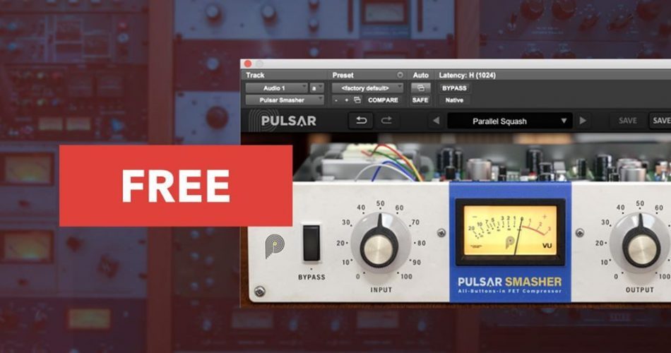 图片[1]-免费：Pulsar Audio的Smasher压缩机插件（限时）-