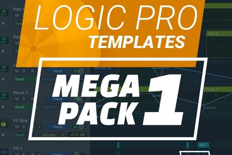 在W.A.的Logic Pro Templates Mega Pack 1上节省90%。生产-
