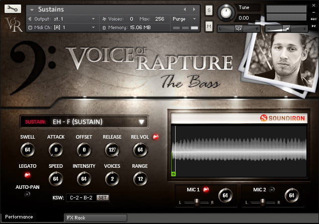 在Voice of Rapture上节省25%：Kontakt的低音声乐库-