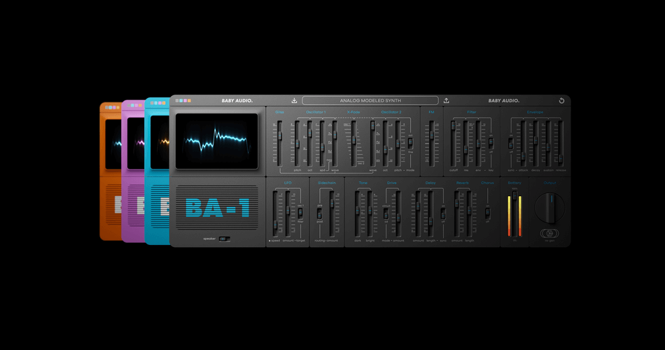 BA-1：Baby Audio的模拟建模合成器插件-