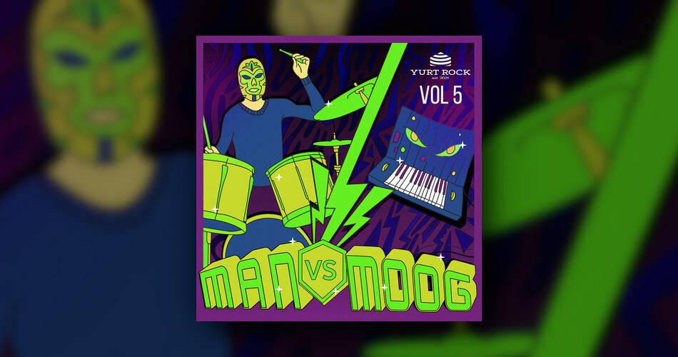 图片[1]-Yurt Rock发行了Ryan Gruss的《Man vs Moog Vol. 5》-