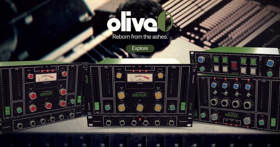 Acustica Audio在介绍报价中推出Olive控制台仿真-