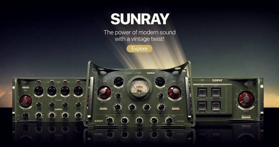 图片[1]-Acustica Audio在介绍中推出Sunray效果插件套件-