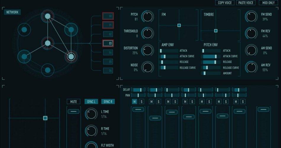 Axon 2鼓合成器由Audio Damage以50%的折扣出售-
