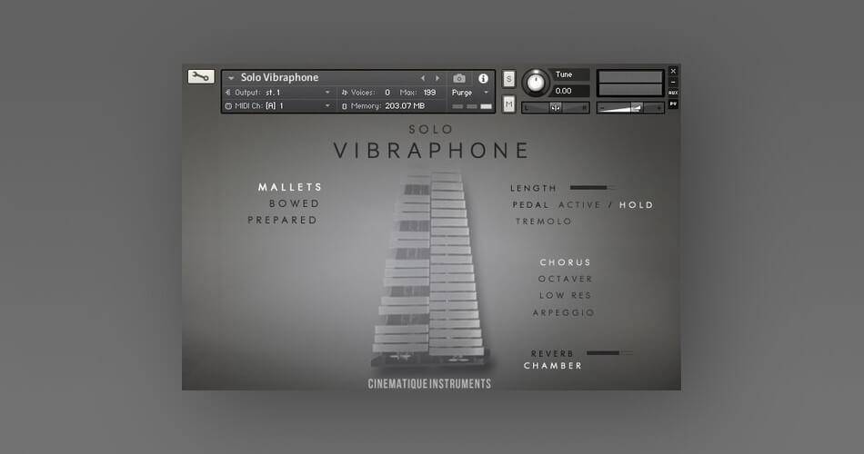 Cinematique Instruments的Kontakt独奏颤音琴可节省30%-