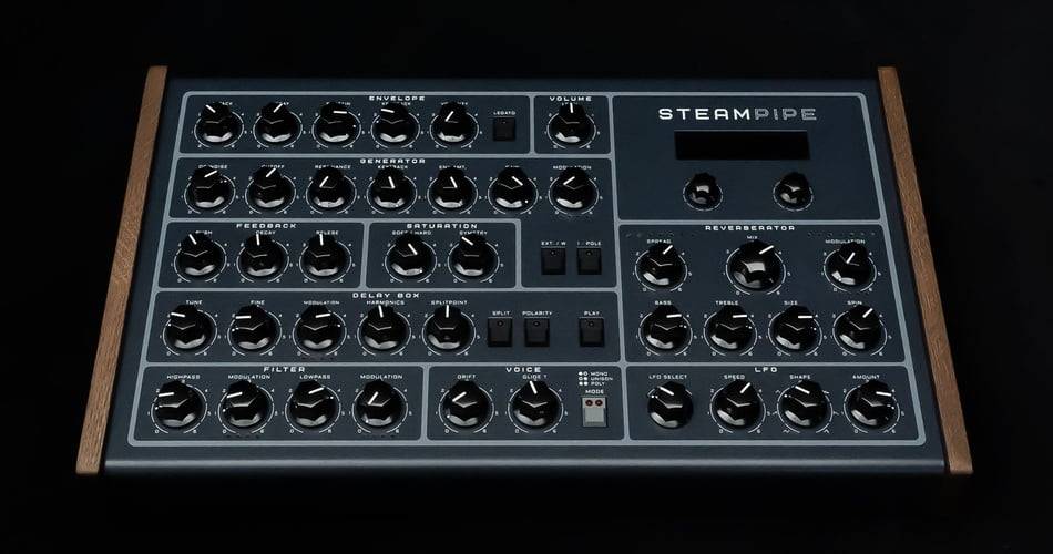 图片[1]-Erica Synths介绍Steampipe、Black Stereo Reverb & Delay 2和DJ VCF-