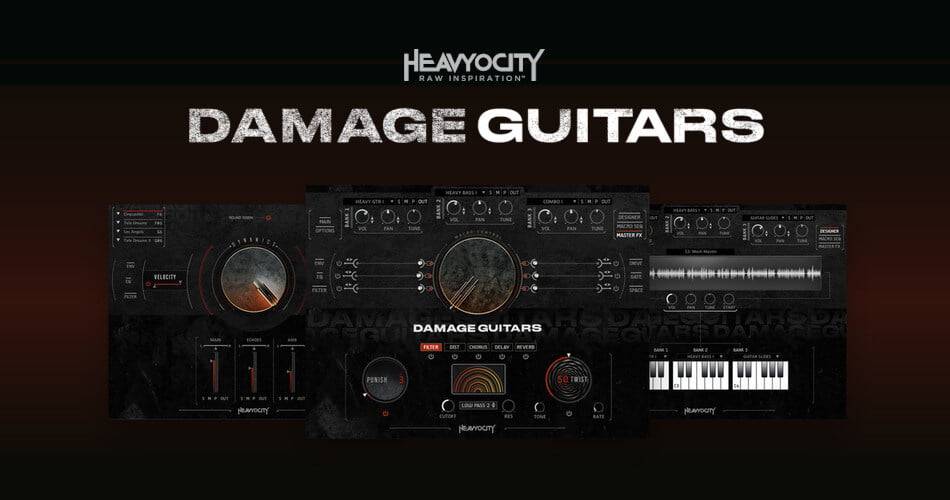 Heavyocity为Kontakt和Kontakt播放器发布了Damage Guitars-