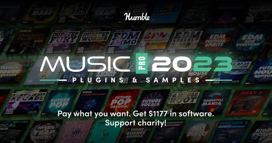 图片[1]-Humble Bundle推出Music Pro 2023插件和样本包-