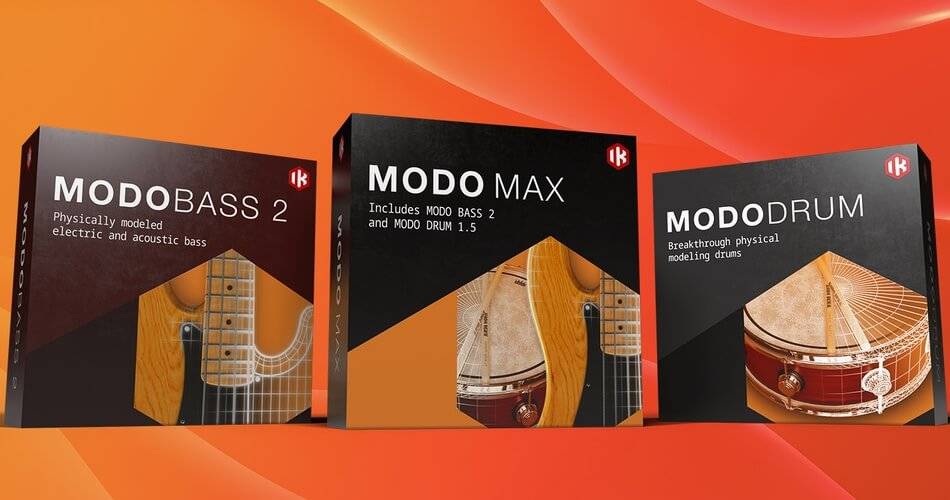 在IK Multimedia的MODO Bass 2和MODO Drum 1.5上节省50%-
