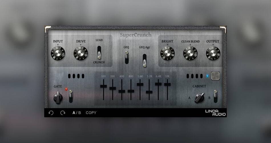 Linda Audio的Supercrunch免费吉他放大器插件-