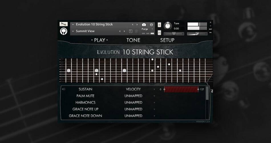 图片[1]-橙树样本的Evolution 10 String Stick for Kontakt Player-