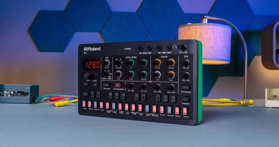Roland推出受SH-101启发的S-1 Tweak Synth-