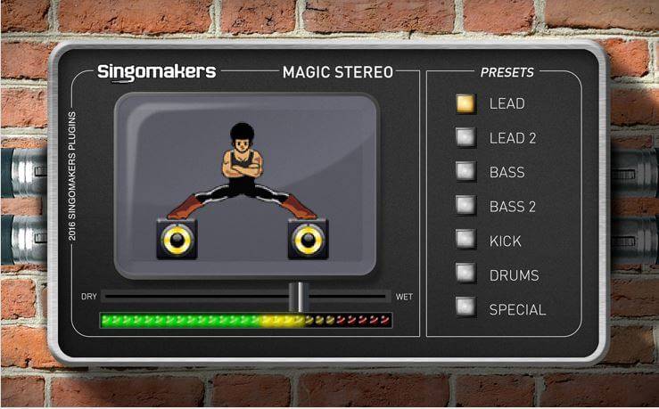 Singomakers的Magic Stereo插件在Plugin Boutique享受40%的折扣-