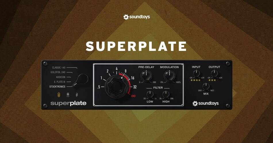 Soundtoys在介绍会上发布了SuperPlate板混响效果插件-