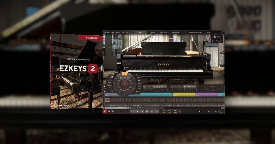 Toontrack发布EZkeys 2虚拟钢琴乐器-