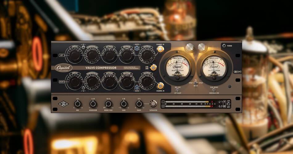 图片[1]-Universal Audio发布Capitol Mastering Compressor效果插件-